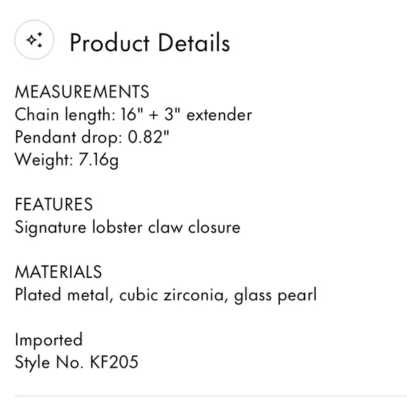 $98 Kate Spade Dazzling Dragon Pendant - Picture 5 of 7